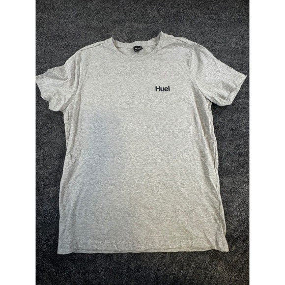 Huel Other - Huel T-Shirt Mens XXL Gray Heather Short Sleeve Logo Graphic Crewneck Tee